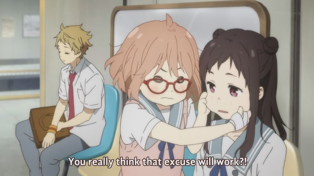 Kyokai no Kanta was amazing from episode 1 all the way to ep 12. That& #39;s really all I can say for this show. Loved the characters, dialogues and visuals.