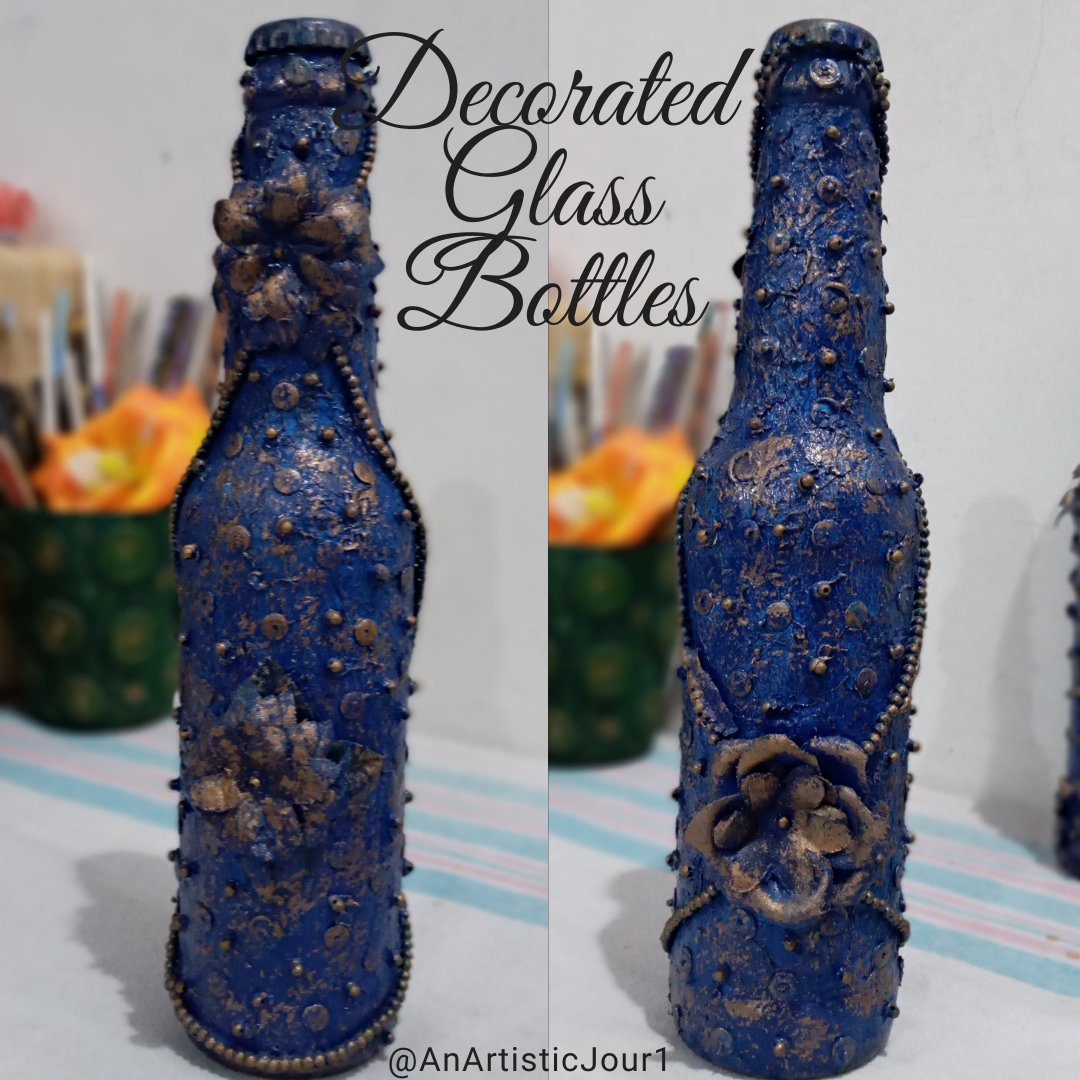 5 ideas for decorating glass bottles 