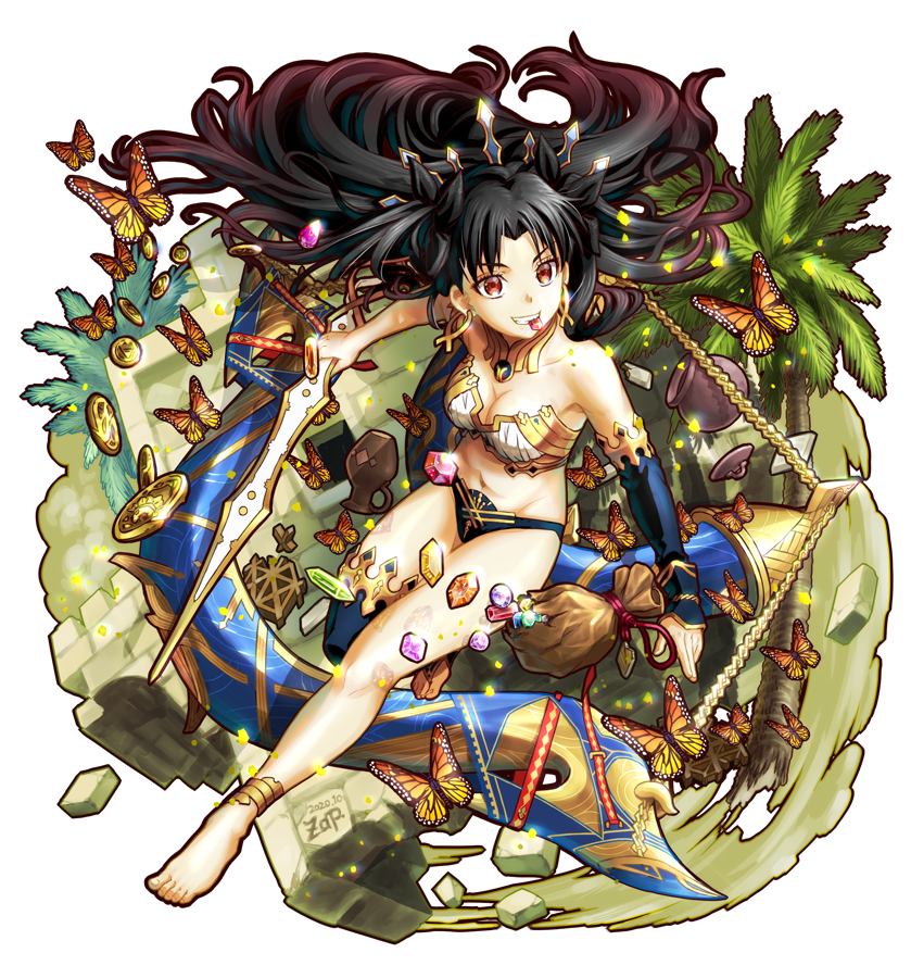 Fgo 4 完成 イシュタル 10月3日 4 Finished Ishta Zap のイラスト