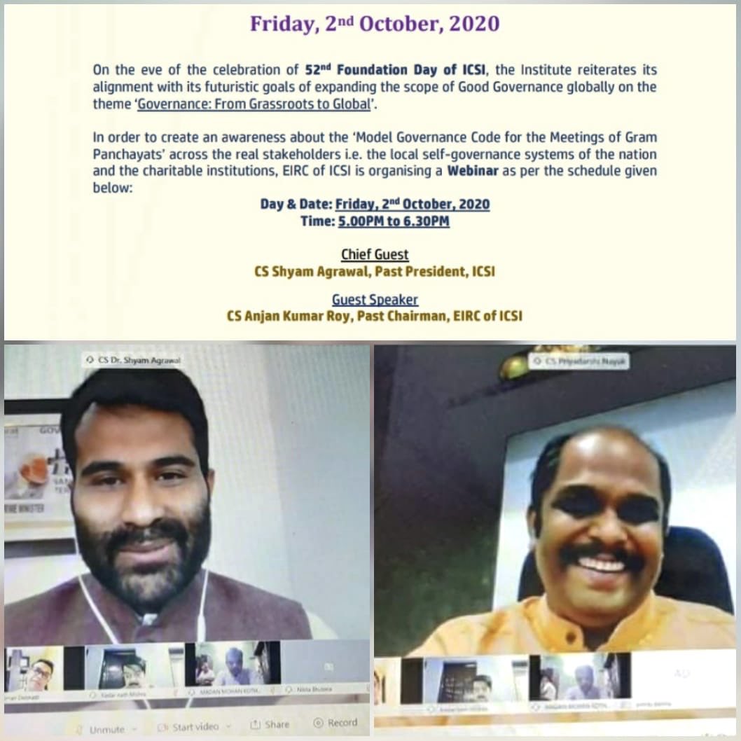 shyamagrawalcs's tweet image. #Webinar #Kolkatta #EIRC