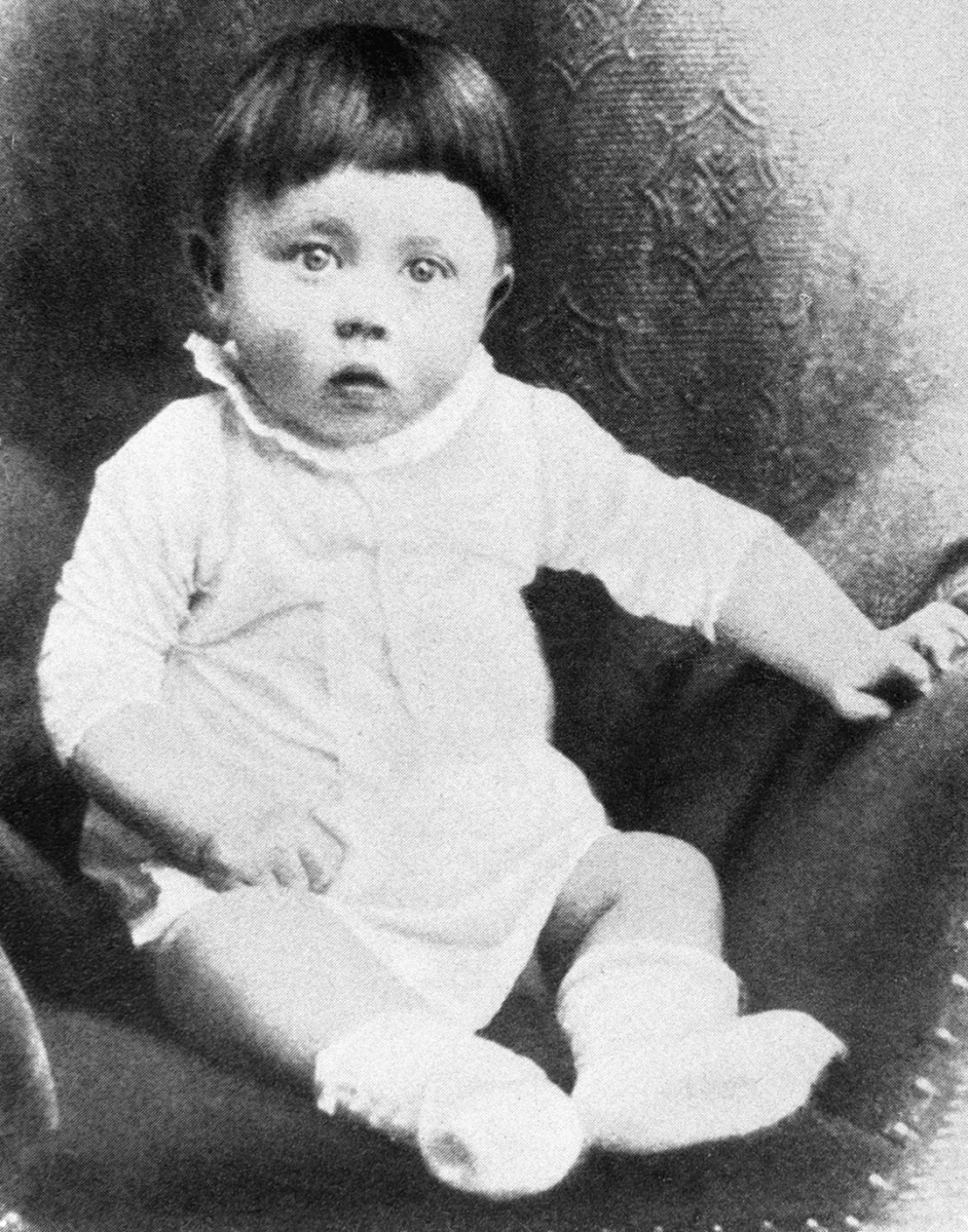 Hitler was a frightened infant.Of course.
