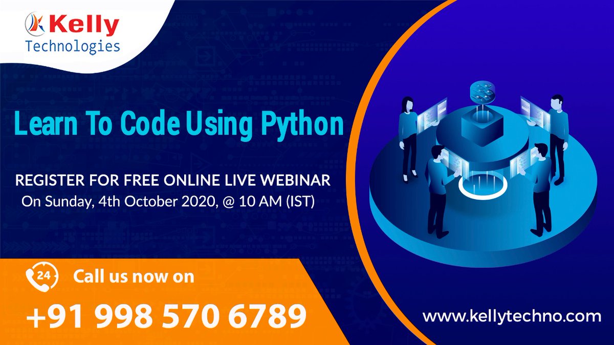 KellyTechno_adm's tweet image. Attend Python Free Webinar Session Scheduled On Sun 4th Oct 2020, @ 10 AM.
For Free Registrations:
eventbrite.com/e/attend-pytho…
#PythonTraininginHyderabad,
#PythonCourseinHyderabad.