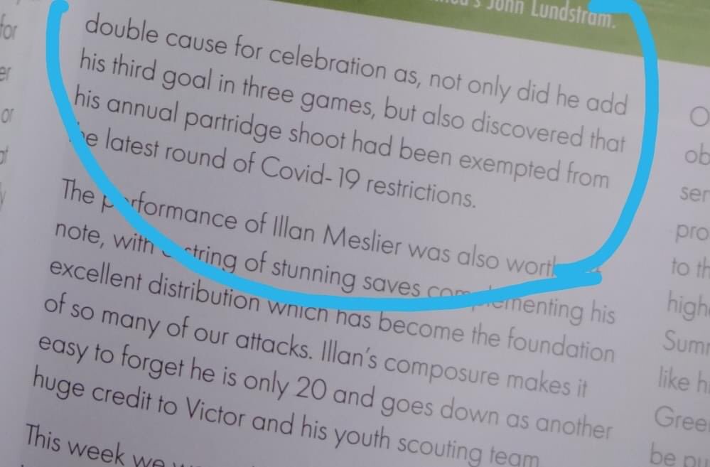 nigelbarker1971's tweet image. These program notes from Angus Kinnear are brilliant. #LUFC