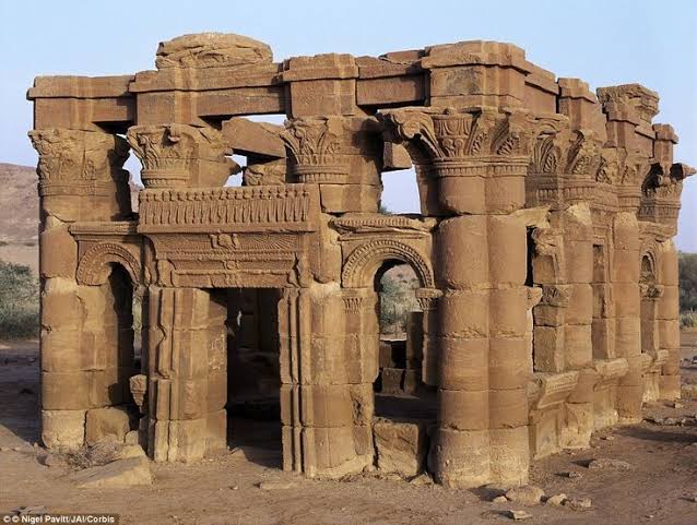 Ancient African Civilization (Sudan)_In the 9th century AD, housing complexes with glass windows, bath rooms and piped water was found mostly in Old Dongola, the capital of Makuria. Archaeologists found evidence of window glass at the Sudanese cities of Old Dongola & Hambukol.