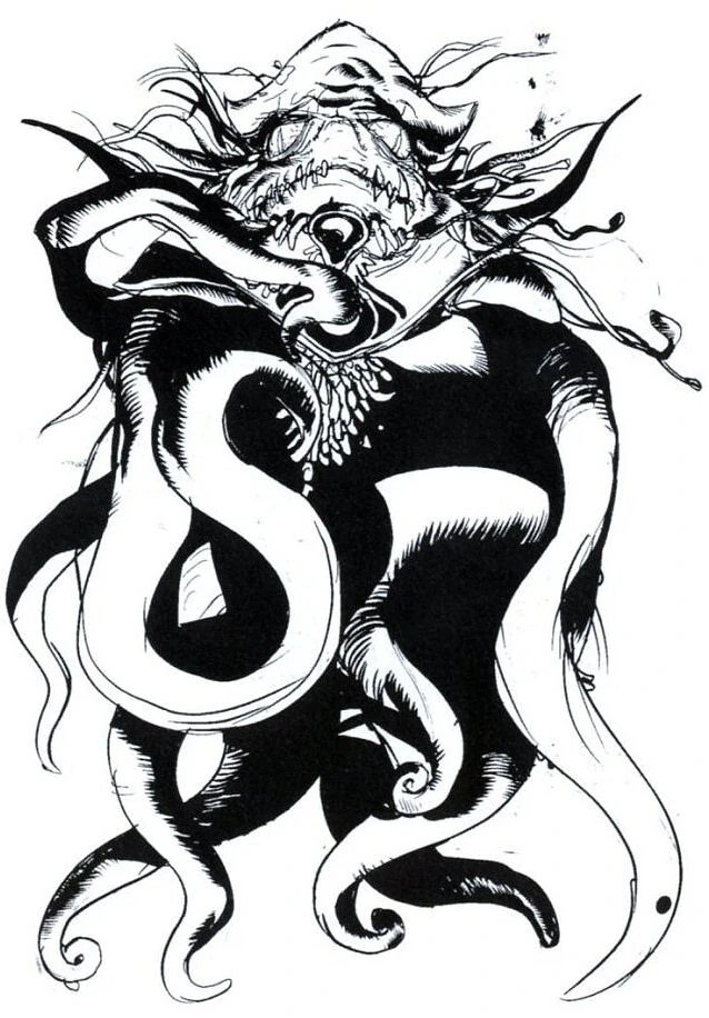 I will say, the FF Wiki posted the art Yoshitaka Amano made for the Four Fiends in the original Final Fantasy way back, and they are radiating so much 1980s Dungeons and Dragons Monster Manual energy, I LOVE them. Kraken looks like the champ