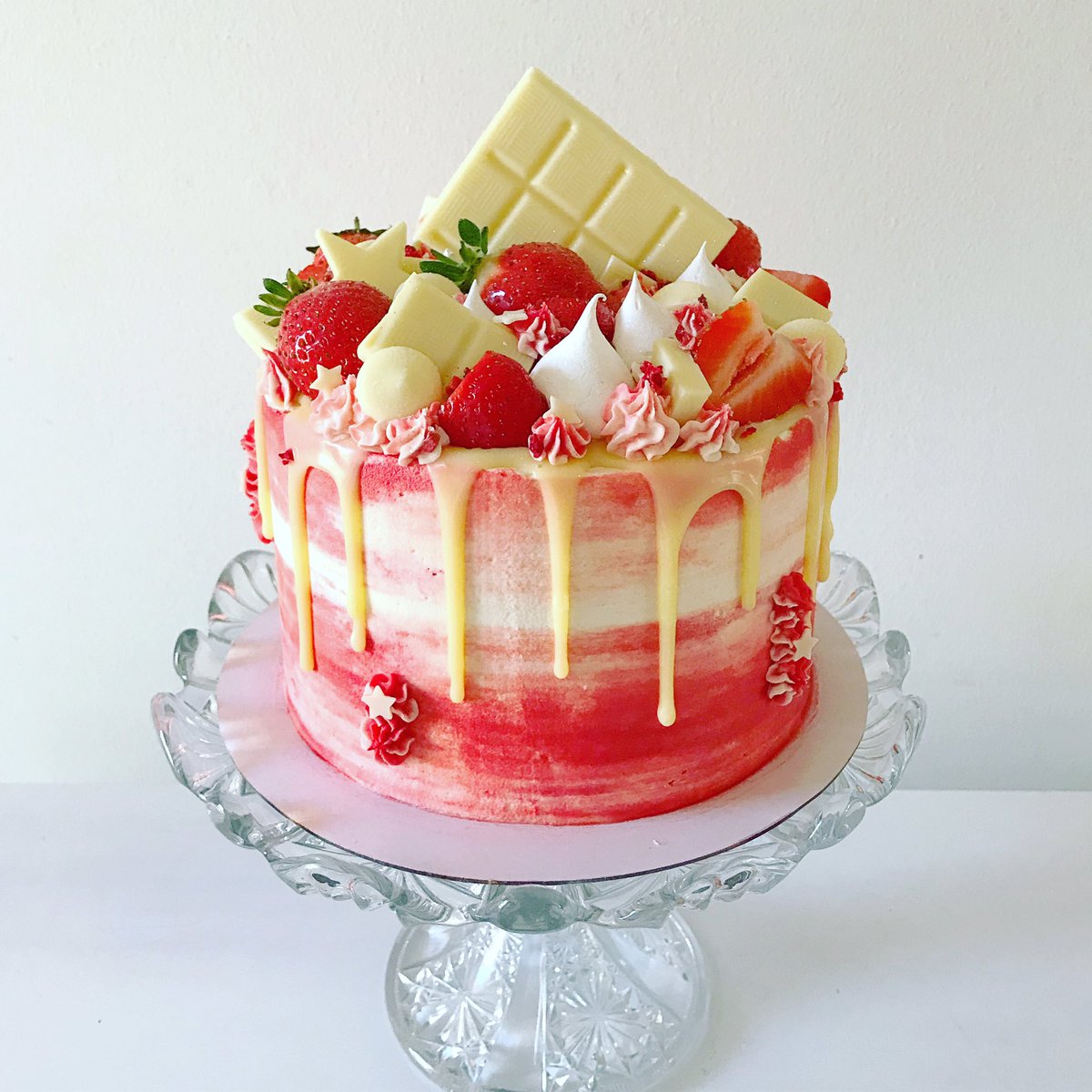 Strawberry &amp; white chocolate 🍓❤️