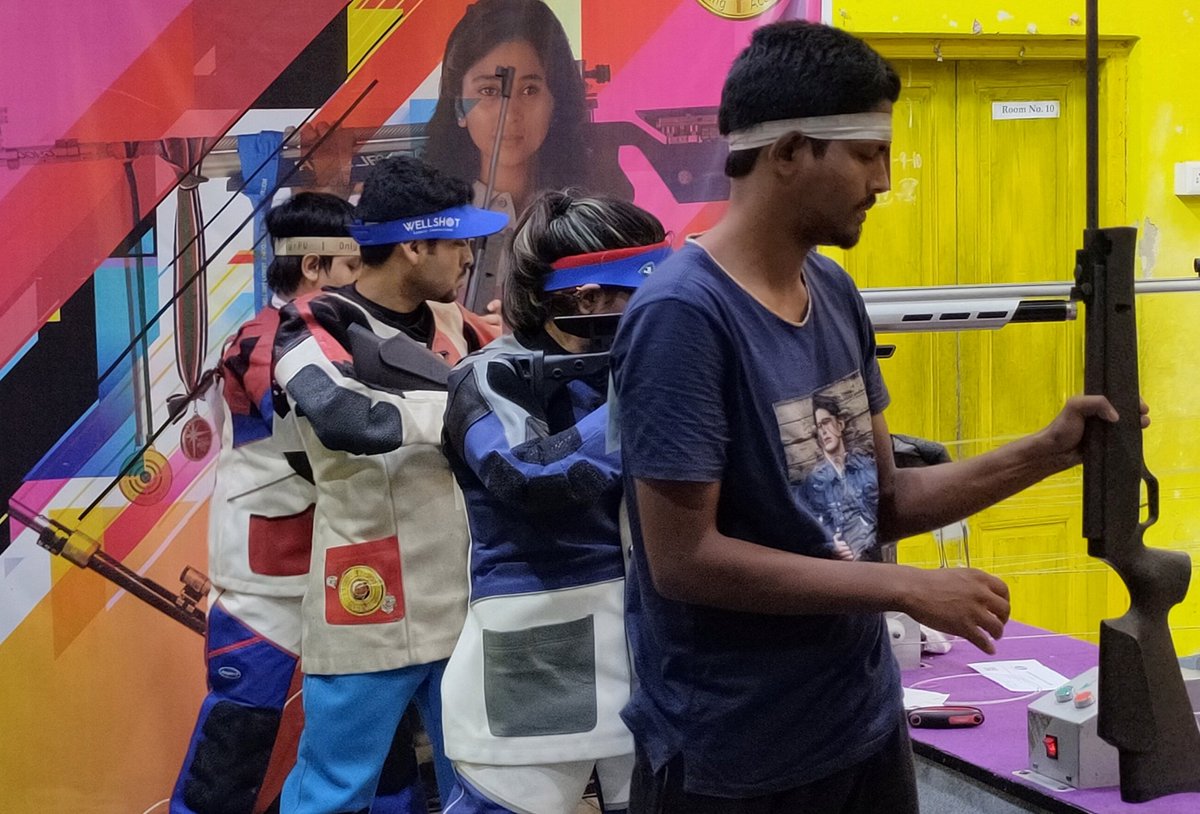 BibaswanGanguly's tweet image. Intra JKSA Day 2 has been started 🙌

Lets have some absolute cracker🎖️
@JKSAindia @TheBridge_IN @KirenRijiju @OfficialNRAI @ISSF_Shooting 

#jksa #5thintrajksa #sportsshooting #olympicgames #Olympics #tokyoolympics