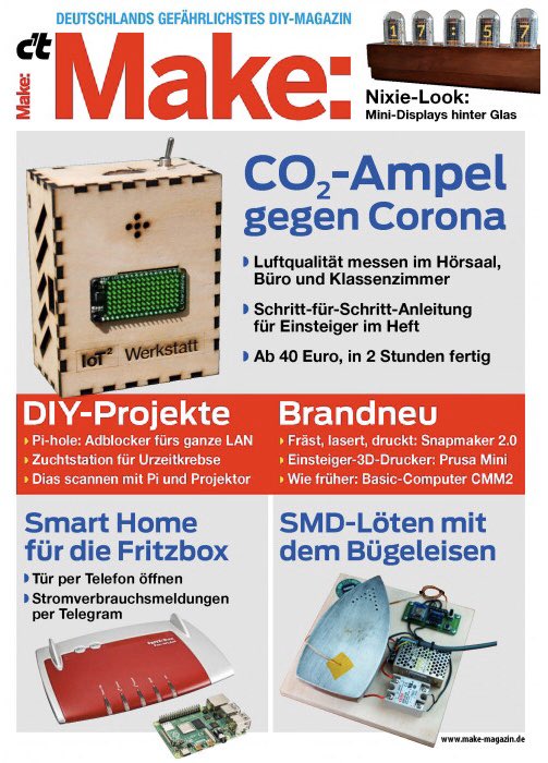 guido_burger's tweet image. An vielen Schulen werden schon #CO2Ampeln zusammen mit den SuS gebaut - tolle Projekte entstehen gerade #MINT in Aktion! mehr: co2ampel.org oder in der aktuellen @MakeMagazinDE #twitterlehrerzimmer