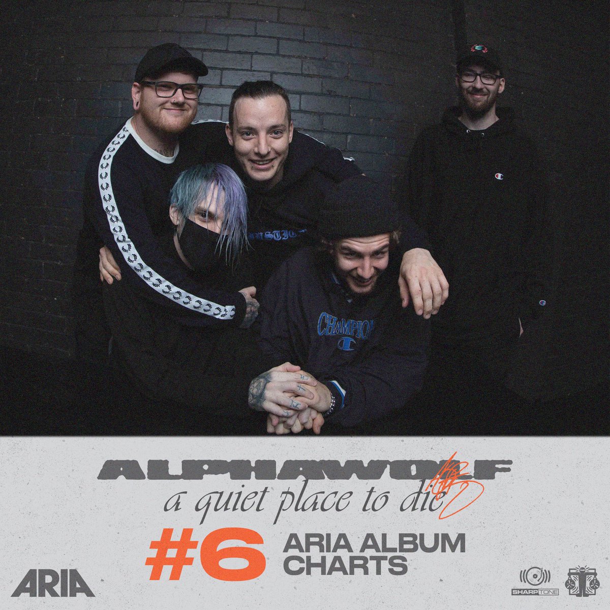 Thank you so much for your support, we are forever grateful. 

Number #6 on the ARIA charts 🦋🗡