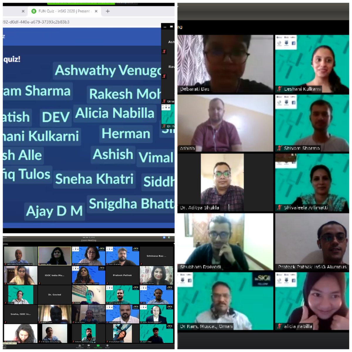 #inSIG2020 Virtual Edition is off to a rousing start today!