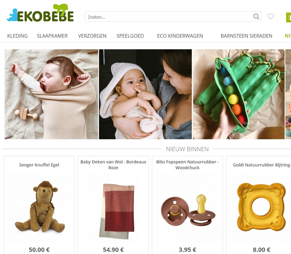 Onze nieuwe webwinkel is online! ekobebe.nl
