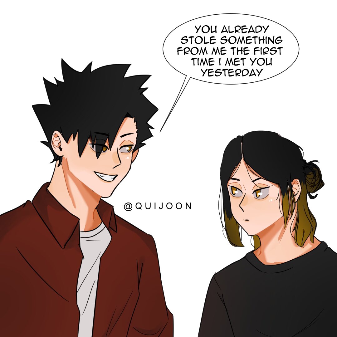 I mean ✌??

#kuroken #haikyuufanart 