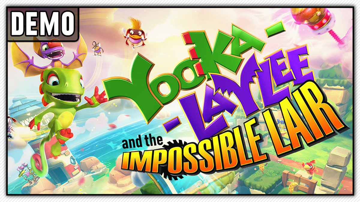 ThomasJAshwell's tweet image. Yooka and Laylee are back for a 2D platforming adventure! How does this one hold up compared to the 3D one? I have no idea. I never played the original. #LetsDemo #YookaLayleeandtheImpossibleLair is out now! youtube.com/watch?v=CmLsDq…
