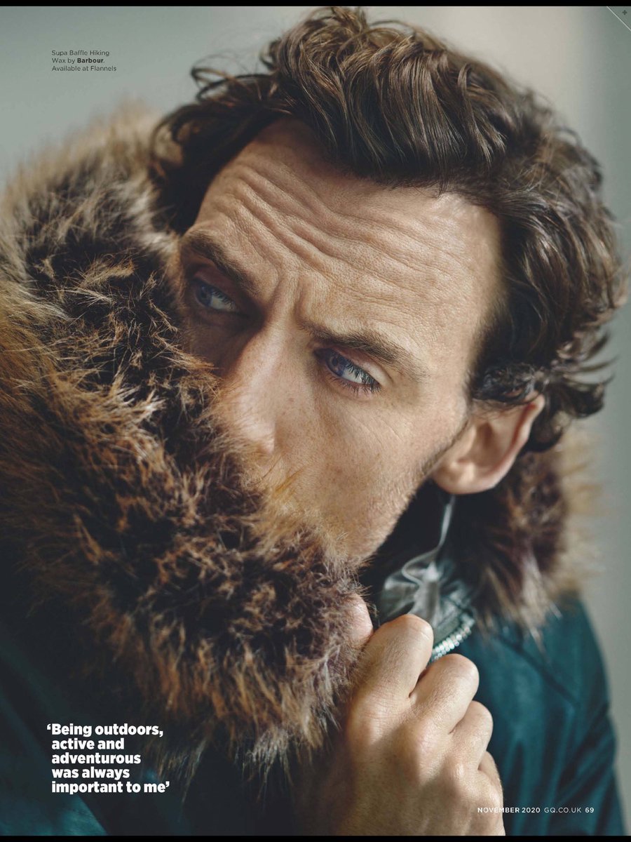 Photo shoot & interview with @samclaflin features in the November issue of British GQ Magazine for @Barbour.
“Being outdoors, active & adventurous was always important to me.” https://t.co/FwyyfJfJCC