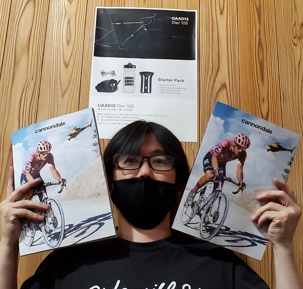 kamihagi_cycle's tweet photo. こんにちは緑店の三宅です!
キャノンデール2021年版のカタログ届きました(☆▽☆)
キャノンデールでは、ただいま【CAAD13マンティススターターパックプレゼントキャンペーン】もやってます♪
・・・マンティスって!?⇒https://t.co/LQzmq9TK7q #cannondale #CAAD13DISC #アルミロード #discroad https://t.co/OkWH6PNCCa