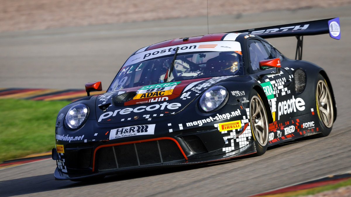 PorscheRaces's tweet photo. #gtmasters - No. 99 #Porsche #911GT3 #HerberthMotorsport finished Saturday's @gtmasters race at #Sachsenring with a podium result. #RobertRenauer and @Sven_Mueller14 scored 🅿️2️⃣

🅿️6️⃣ M. Ammermüller @EngelhartChris
🅿️9️⃣ @klausbachler @simdesilvestro
🅿️1️⃣3️⃣ #AlfredRenauer S. Asch https://t.co/XT8xjVDG6r