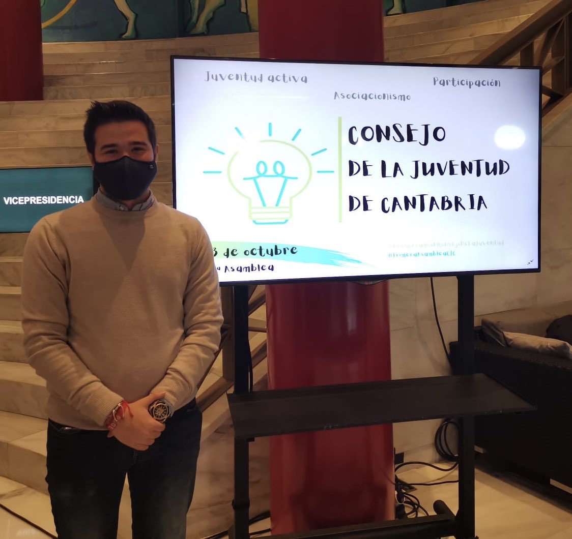 JSCantabria's tweet image. ¡Enhorabuena a nuestro compañero @lFranCano ! Entra a formar parte de la permanente como vocal de Asuntos Europeos, Cultura y Medio Ambiente. 

Sabemos que representarás a Juventudes Socialistas de Cantabria de manera impecable. ¡Suerte y aciertos! 🍀