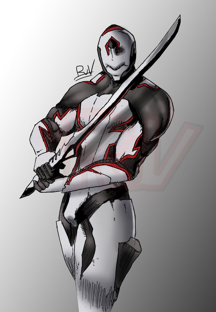 Hel[M]asktober day 3- Excalibur from warframe

#Warframe #excalibur #Inktober #fanart #Inking #Painting #Artwork #Photoshop