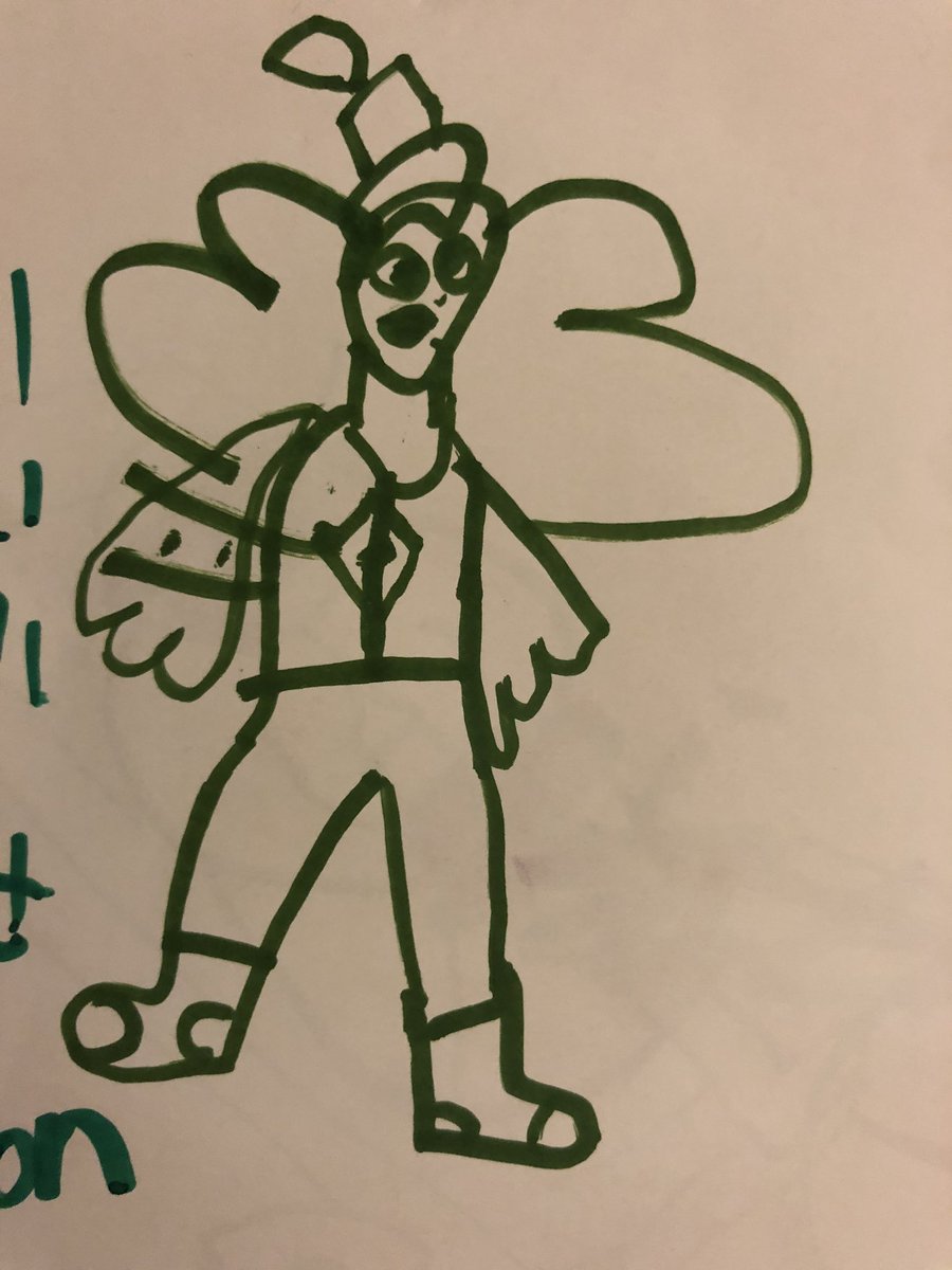 HowtoDaddoo's tweet photo. Ayla’s portrait of me - as a fairy 🧚‍♂️ https://t.co/JFmQKutrW6