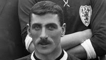 The first footballing superstar was from the area. Billy Meredith was a Chirk miner who went on to play for both Man Utd and Man City. His mining background influenced his football - he formed the first-ever players' union and played til he was 50! Another  @wrexham hero.