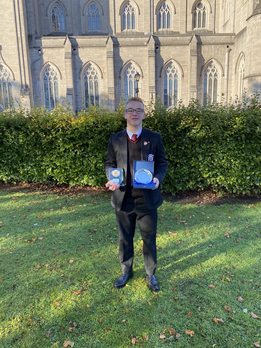 stpatsarmagh's tweet photo. ✨Congratulations Brendan!✨
Well done to Brendan Fields who achieved 9 A* and 2 A grades in his GCSE studies.  He also won the Individual Student Awards for French, Further Maths,  Irish and Statistics! #welldeserved #proud #hardworkpaysoff #achievingthroughexcellence https://t.co/Hi4oYpsyKK