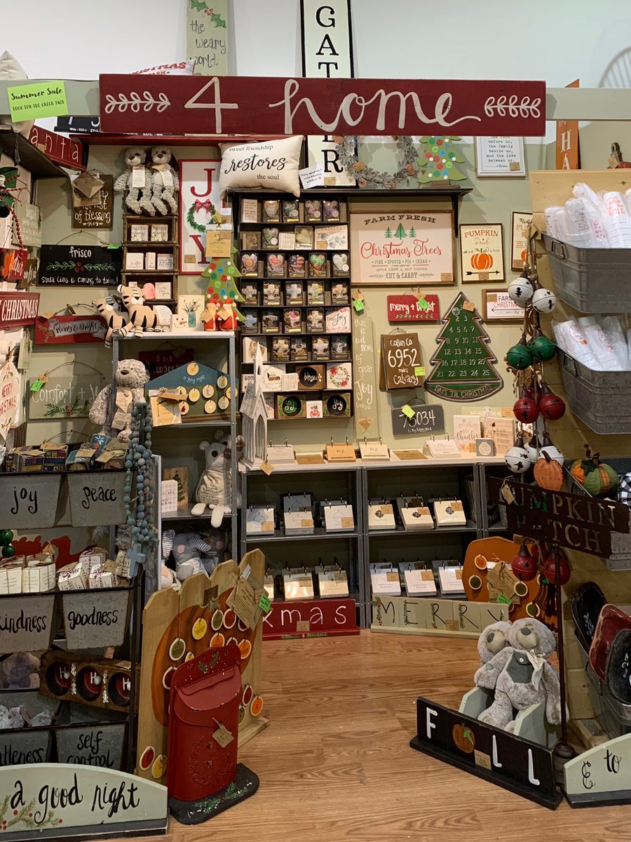 4HomeStore's tweet image. Our Fall and Christmas merchandise is out and ready for you at @FriscoMerc!