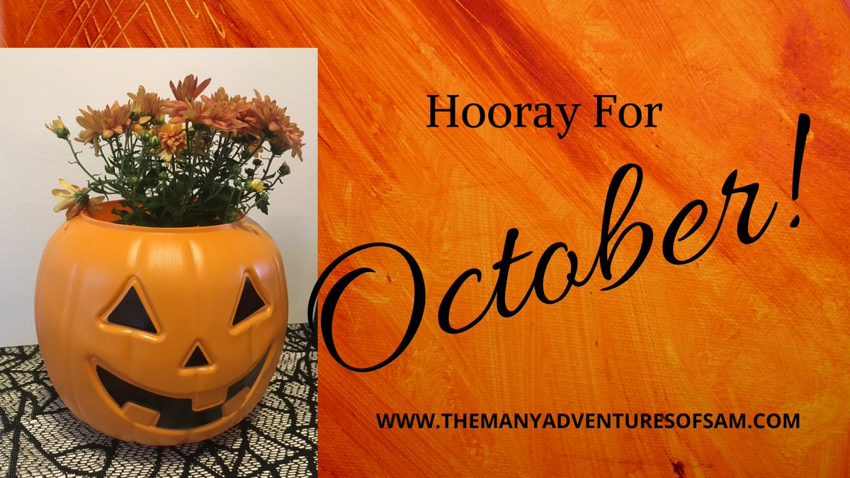 2samsadventures's tweet photo. https://t.co/6jJ1WBYLy6
#october #octobernews #loveoctober #fall #autumn #fallvibes #autumnvibes #comingup #comingsoon #wedding #crafts #recipes #Halloween #octobervibes https://t.co/IHsi9B5zhU