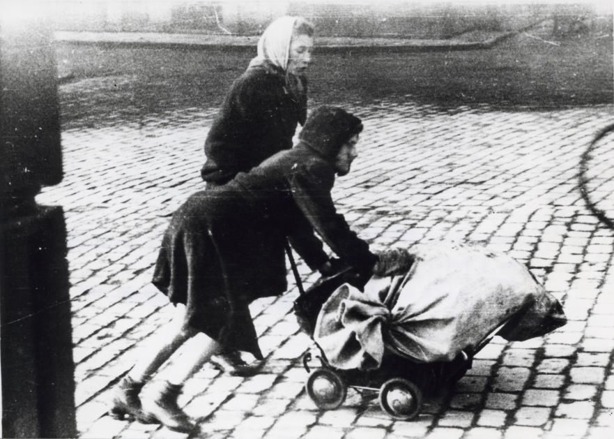 19 of 24:April 1945: Winter is over. Peace is on the horizon.FDR is dead. The Third Reich has lost its grip on much of Europe. The Germans allow Allied air drops of food supplies to the regions still under occupation, such as the Netherlands.