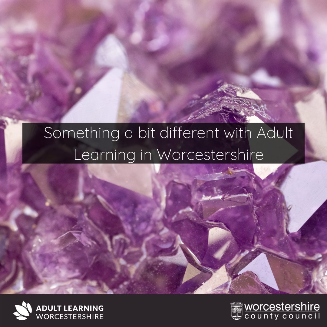 AdultLearnWorcs's tweet photo. Try something a little different.
Starting at ยฃ13.
Book courses at:
https://t.co/xlAKXkUUSG or call 01905 728537
#Worcestershire #adultlearning #abitdifferent #reiki #tarot #crystals https://t.co/XNC4qyuHyc