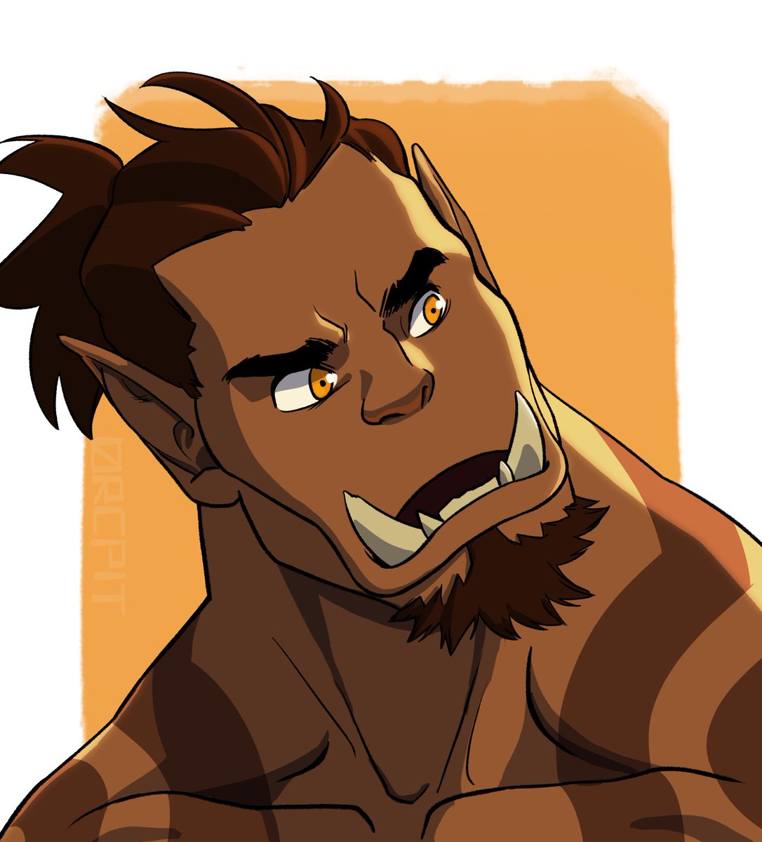 0rcpit's tweet image. its ORCTOBER! (I missed 1st day because of mhw's fatalis update xd)

#Orctober
