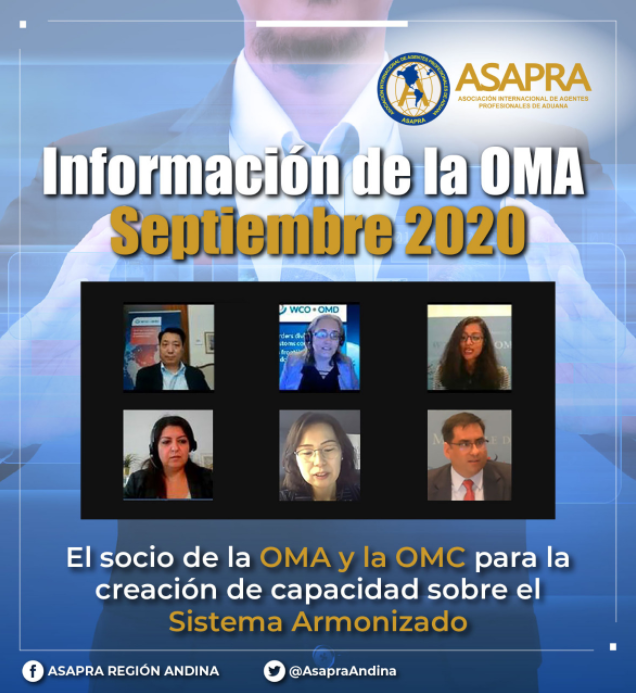 AsapraAndina's tweet photo. La OMA y la OMC se unieron para llevar a cabo un “Taller de creación de capacidad OMC-OMA sobre el Convenio del Sistema Armonizado para los Miembros de la OMC” de un día completo.

#COLOMBIA #BOLIVIA #PERU #VENEZUELA Y #ECUADOR #OMA #ASAPRA #WCO_OMD https://t.co/eYksiTeCJc