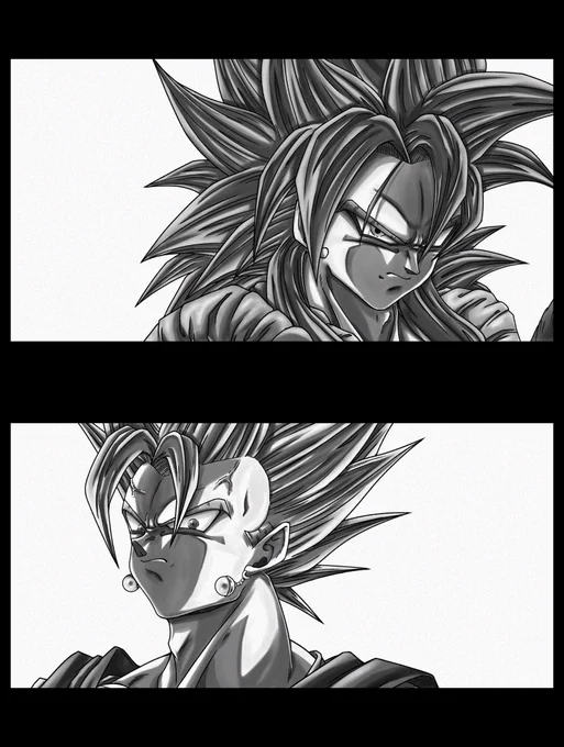 Gogeta &amp; Vegetto
#ドラゴンボール 