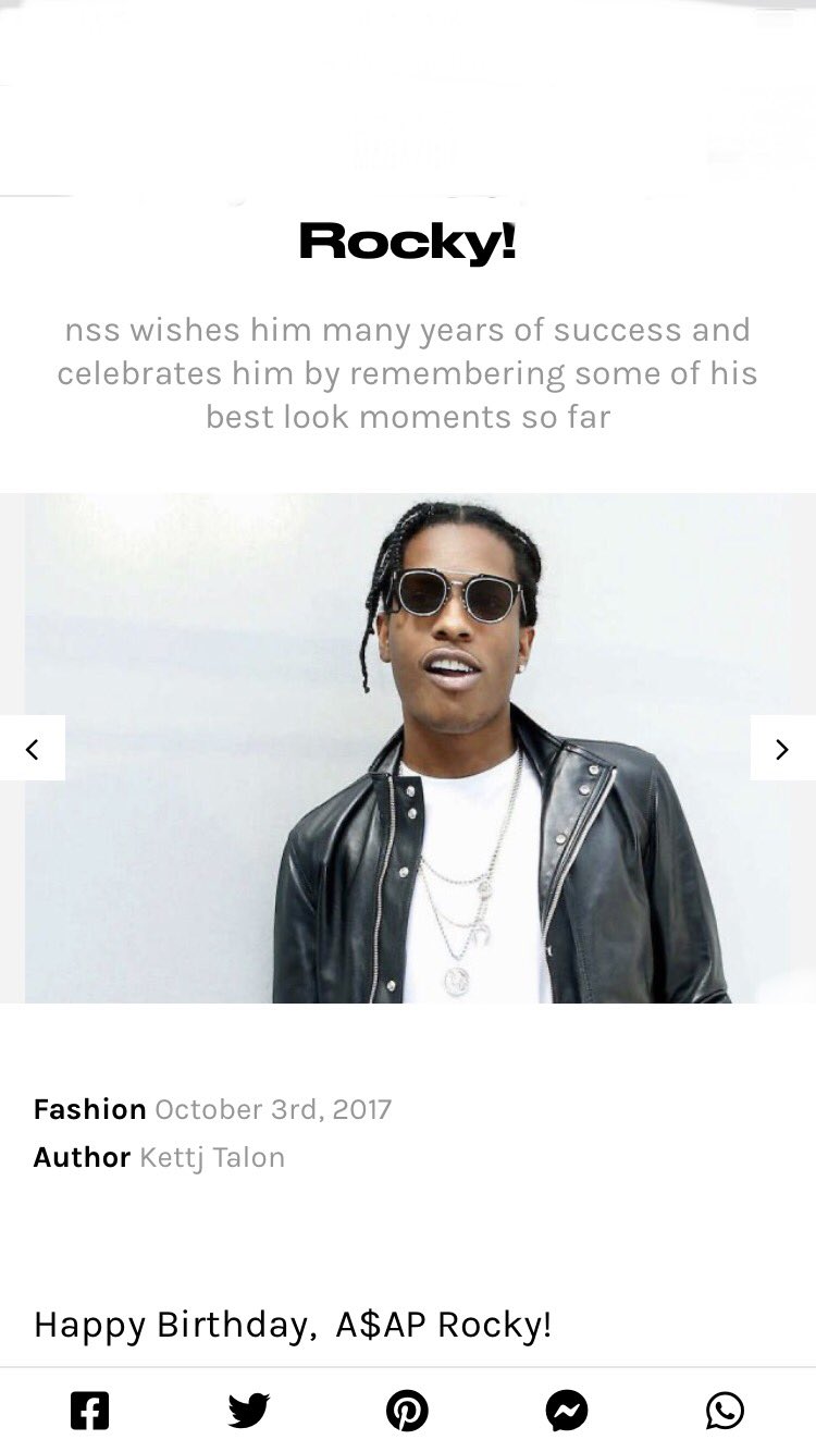 Happy Birthday ASAP Rocky by 