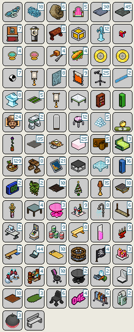 pc007_Habbo's tweet photo. Acabo de hacer pickall a mis salas, y a continuación voy a dejar capturas de los furnis que tengo en venta. Tengo varios, así que haré hilo con varias capturas.

Recordad que soy revendedora, no preguntéis por los furnis solo para ver si podéis sacar beneficio. 

Empiezo: https://t.co/Dj2c5grbOd