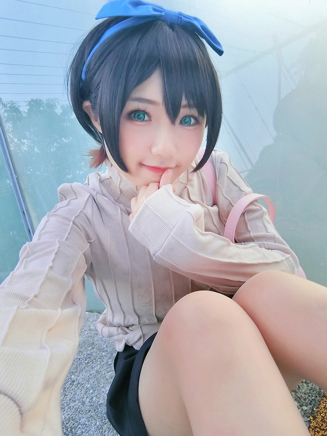 画像,彼女、お借りします。今日速報 🐹Rent-A-Girlfriend (´▽`ʃ♡ƪ)#Ruka #更科るか#cosplay #コスプレ https://t.co…