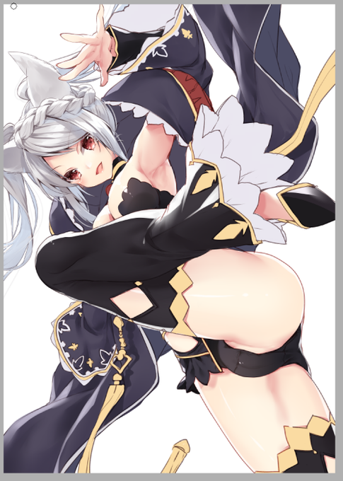 フラウはここまで描いて投げた前科がある
(多分、この辺かいて満足しちゃった 