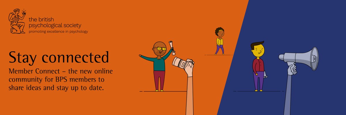 Now more than ever, it’s important to stay connected… that’s why we created Member Connect. 🤗💭

Our online community, open to BPS members.

💻bps.org.uk/communities