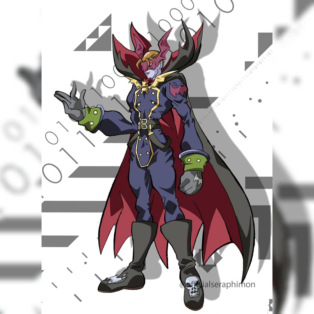 Seraphi COMMISSIONS OPEN on X: My art of Vamdemon in Tri. Style #digimon # digimontri  / X