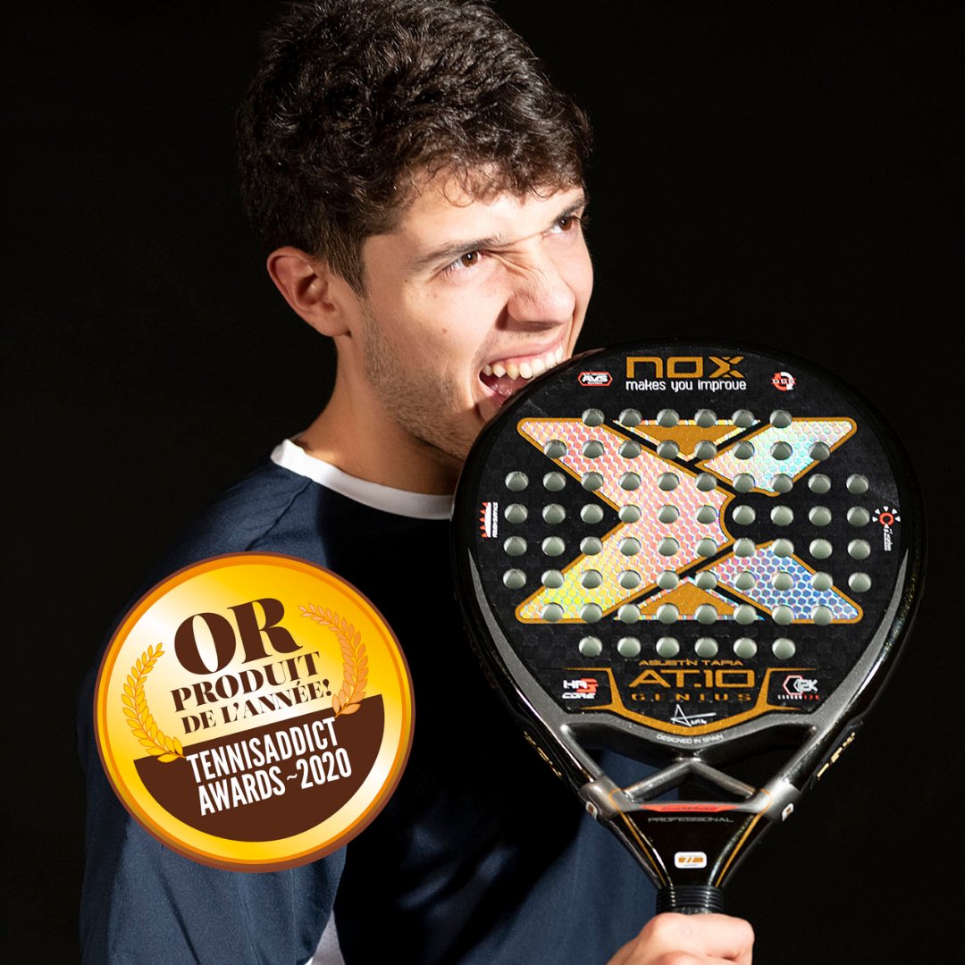 📢📢 Un año más, la #AT10Genius de <a href="/agustin/">Agustin Pesciallo 🐀</a>.tapia2 ha conseguido la medalla de oro en el análisis de palas que realiza @tennisaddictofficial. ¿Lo celebras con nosotros dándole al like?