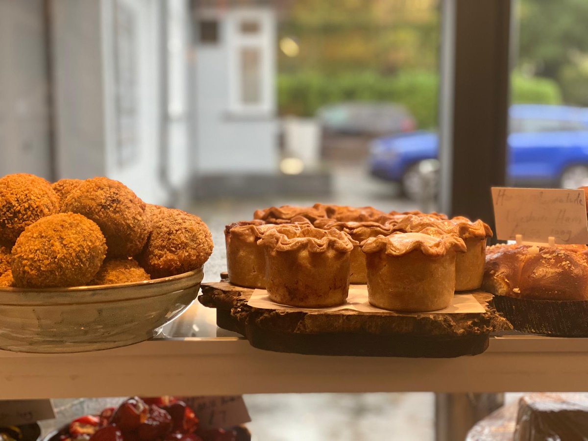 TheChurchGreen's tweet photo. The weather has certainly turned today! โ We've got you covered if you're staying in, so don't forget to stop by The Deli to pick up a pie for dinner! #SupportLocal #LoveLymm https://t.co/0LfcdgsTMK