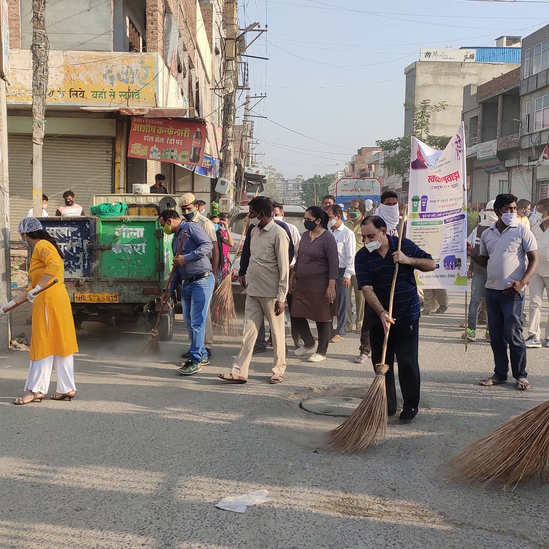 Cleanliness Drive at ULB Sirsa