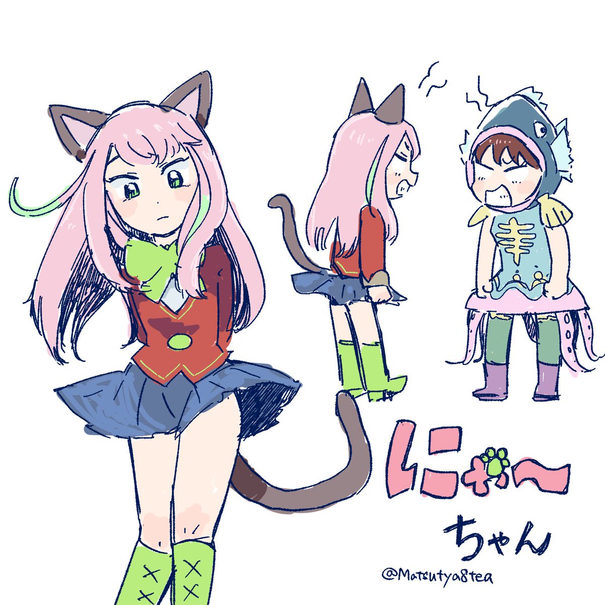 にゃーちゃん ちゃが氏のイラスト