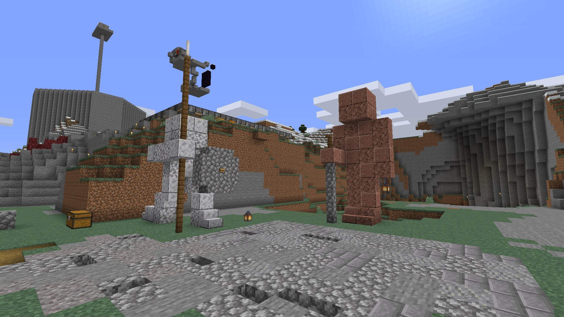 Minecraft Simple Statues Pe