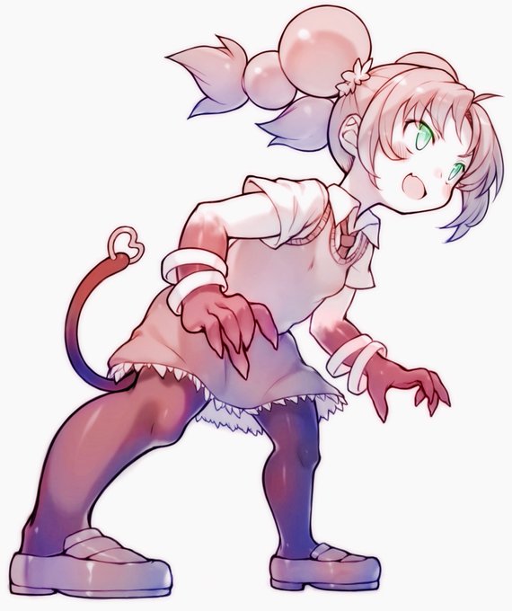 以前描いたうちの子達をiphoneで色合いとか調整してみた #うちの子 