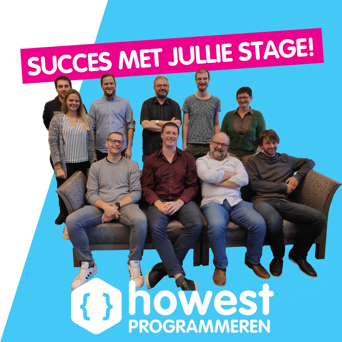 howestprog's tweet image. Vandaag gaan de stages jaarhelft 1 van start! Veel succes gewenst aan alle studenten vanwege gans het team! 👍🏻
📸 Stuur ons gerust enkele foto’s door van je stageplek.
#graduaatprogrammeren #stage #makeitwork #showwhatyoucan
