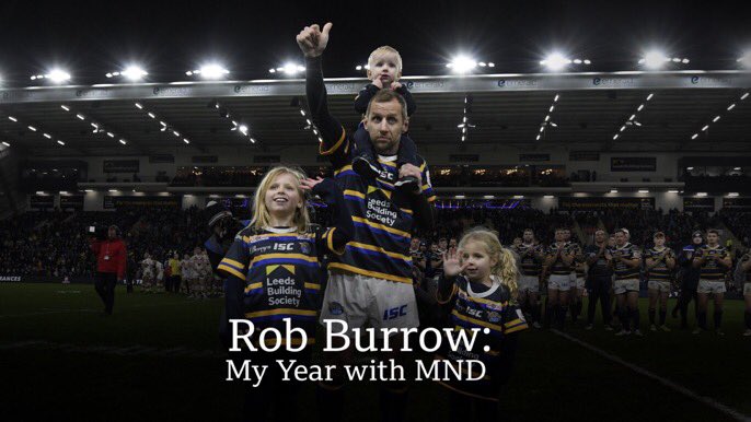 ‘Rob Burrow: My Year With MND’
A special <a href="/BBCBreakfast/">BBC Breakfast</a> <a href="/BBCSport/">BBC Sport</a> documentary will air...
<a href="/BBCTwo/">BBC Two</a> Mon 12th Oct 7pm
<a href="/BBCOne/">BBC One</a> Sat 17th Oct 1.15pm
I’m so grateful for the awareness this brings for this cruel disease <a href="/mndassoc/">MND Association</a> <a href="/leedsrhinos/">Leeds Rhinos</a> <a href="/TheRFL/">Rugby Football League</a> we will find a cure 🙏