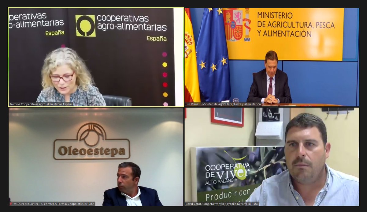 Hemos recibido el Premio CAE 2020 como Mejor Cooperativa de España en la categoría de Desarrollo Rural.

El jurado ha destacado "Su compromiso con el territorio, la diversificación de actividades que lleva a cabo y su apuesta por la incorporación de jóvenes."
#PremiosCoops