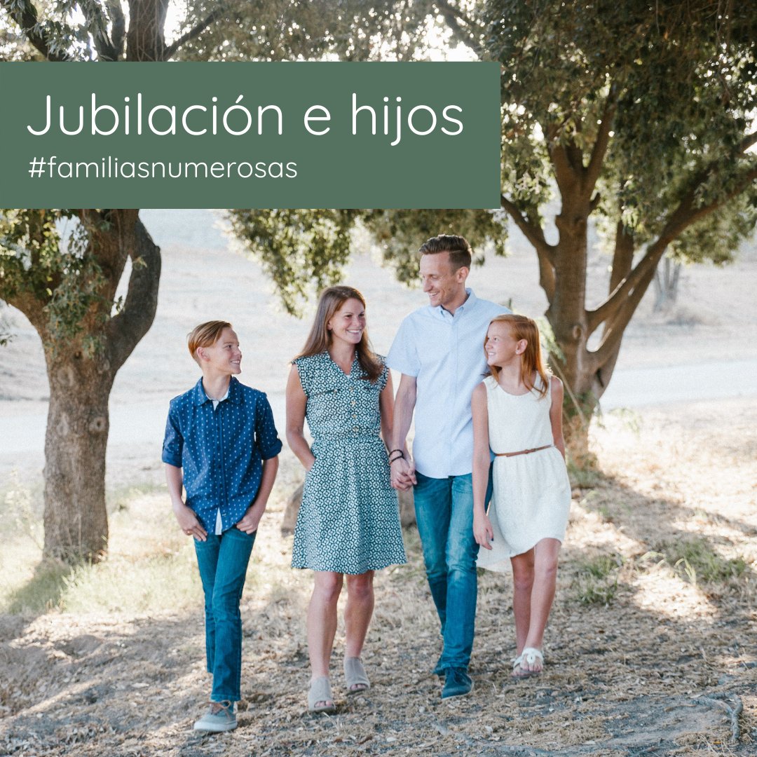 Si eres padre de 2 o más hijos y estas cerca de jubilarte o lo has hecho recientemente, puedes reclamar el complemento por hijos en tu pensión, que reciben las madres desde enero de 2016. Varias sentencias avalan que se aplique tambien a los padres: familiasnumerosas.org/noticias/notas…
