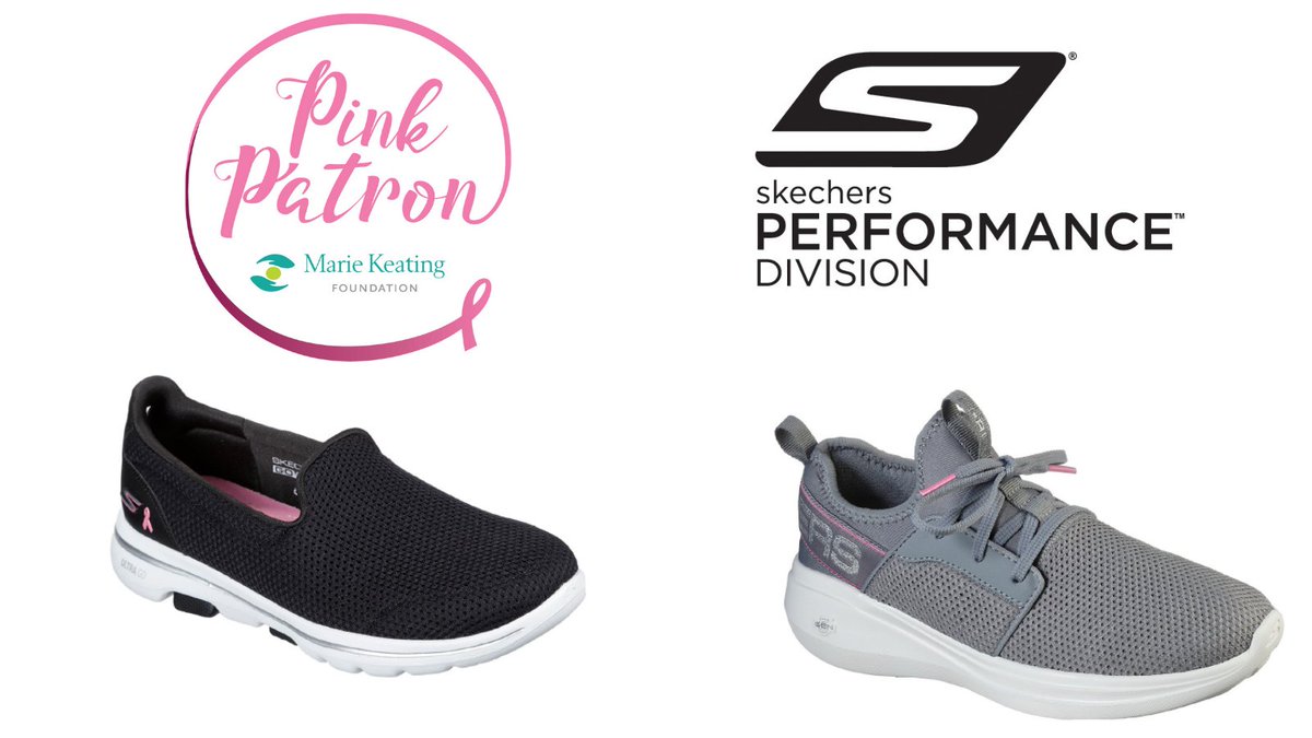 MarieKeating's tweet photo. A long standing #PinkPatron, For every pair of @SkechersIE Gowalk 5 and GoRun Fast shoes sold , €5 of the RRP will be donated to support our vital cancer awareness and prevention services.
Shoes are available in Skechers stories nationwide.
https://t.co/RMk8kQsFdQ
#BCAM2020 https://t.co/yhJyiozGFT