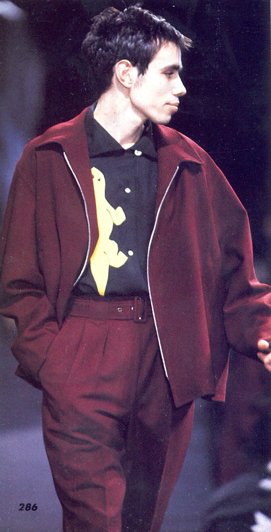 Menswear magic courtesy of Yohji Yamamoto . Happy Birthday to the inimitable designer. 